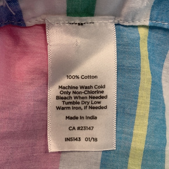 Talbots Classic Cotton Tunic Stripe - size M - Picture 5 of 5